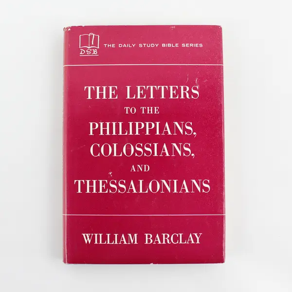 VTG Daily Study Letters To The Philippians Colossians & Thessalonians 1959 HC DJ