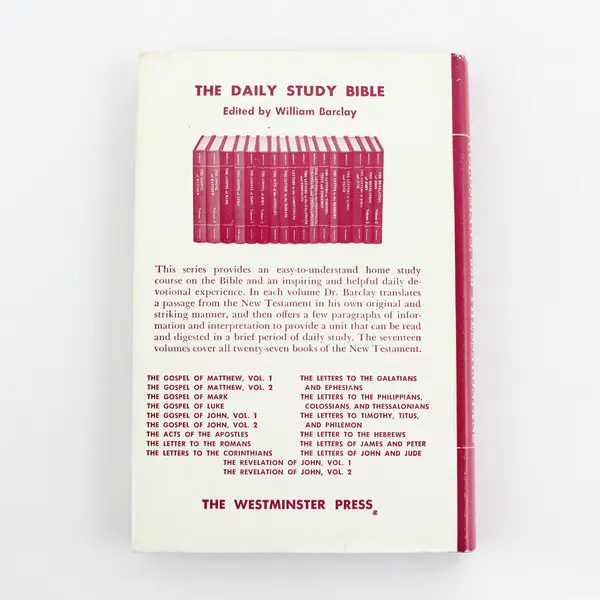 VTG Daily Study Letters To The Philippians Colossians & Thessalonians 1959 HC DJ