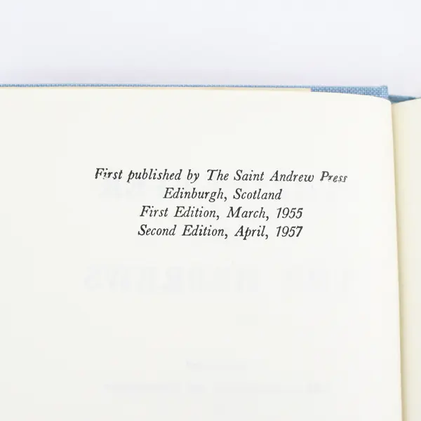 Vintage The Daily Study Bible Series The Letter To The Hebrews 1957 Hardcover DJ