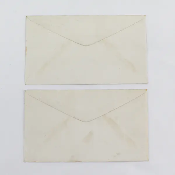 Lot Of 2 Vintage Industrial Press Prepaid Business Reply Envelopes 