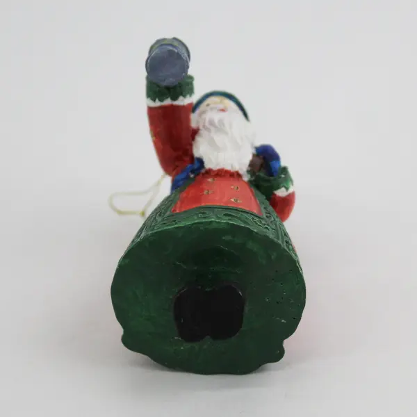 Santa Claus with Lantern Ornament 3.5" Christmas Holiday Collectible