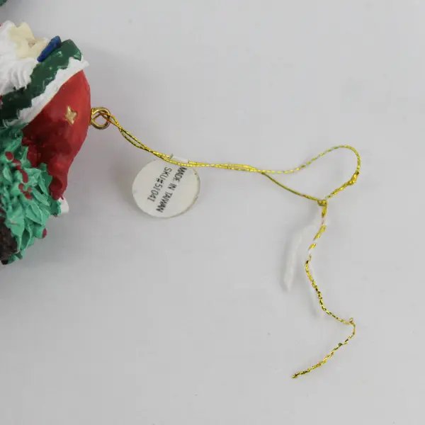 Santa Claus with Lantern Ornament 3.5" Christmas Holiday Collectible