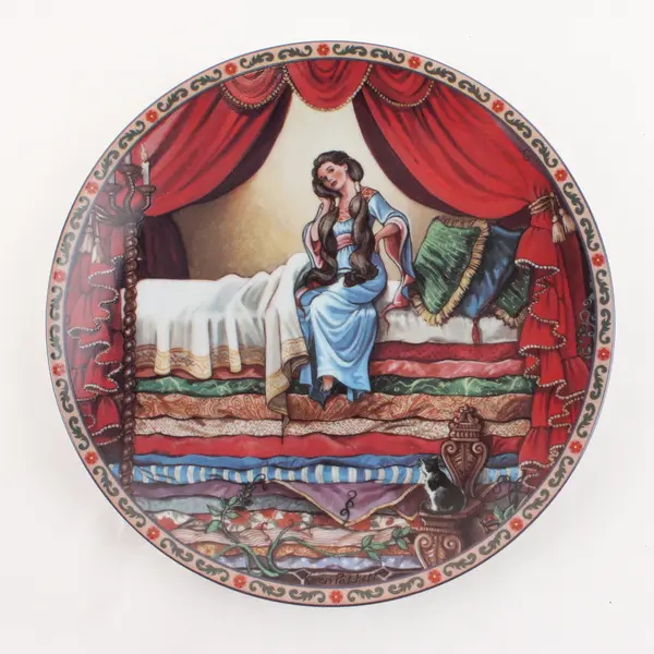 Knowles "The Princess And The Pea" By Karen Pritchett Decorative Plate 