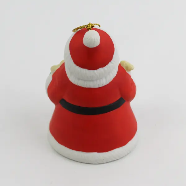 Vintage Schmid Santa Dangling Feet Ornament Christmas Tree 5in New Collectible