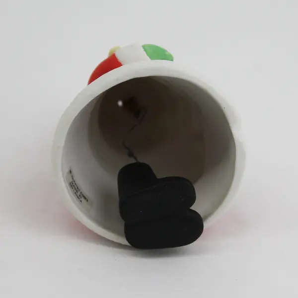 Vintage Schmid Santa Dangling Feet Ornament Christmas Tree 5in New Collectible