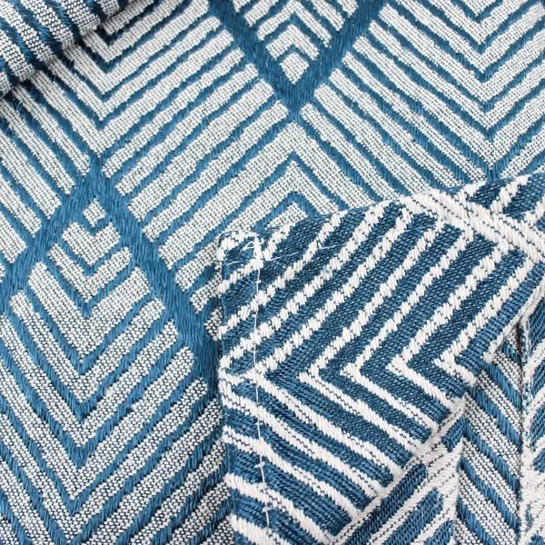 Milaran Navy Blue Arrow Tablecloth 54"X 54" Cotton/Poly Blend 