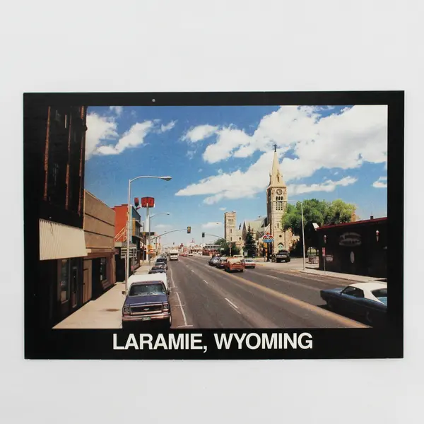 Vintage Laramie Wyoming Postcard Shoshone Distribution Company