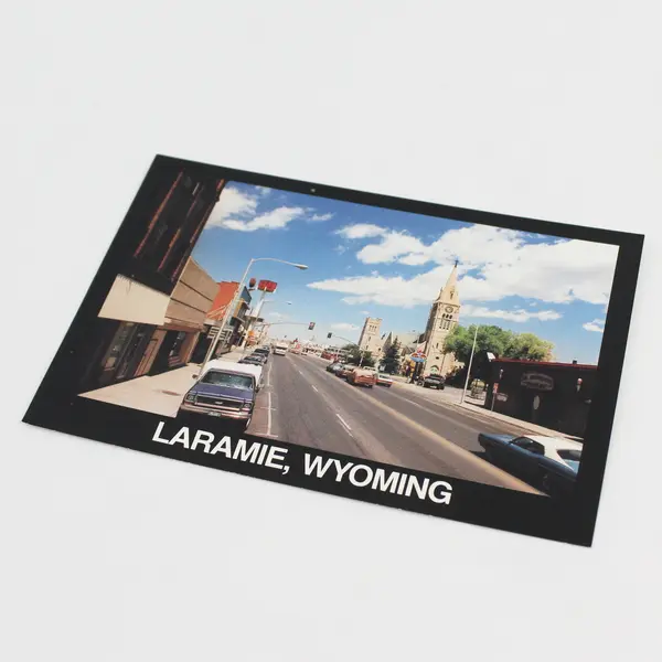 Vintage Laramie Wyoming Postcard Shoshone Distribution Company