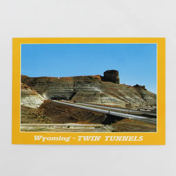 Lot Of 3 Vintage Scenic Interstate 80 Wyoming Postcards 
