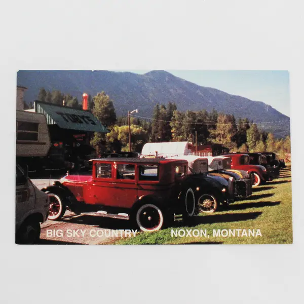 Vintage Toby's Tavern Noxon Montana Postcard Big Sky Country