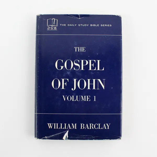 Vintage The Gospel of John Vol 1 & 2 The Daily Study Bible Series 1956 HC DJ