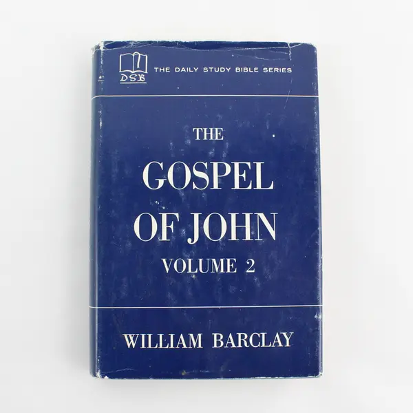 Vintage The Gospel of John Vol 1 & 2 The Daily Study Bible Series 1956 HC DJ