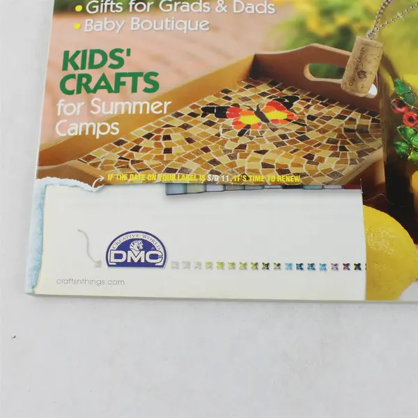 Lot of 2 Crafts 'n Things Magazines April & June 2011 Issues Good Condition