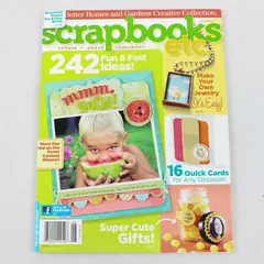 Scrapbooks etc. Magazine From Better Homes & Gardens June 2010 Good 