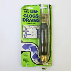Drain King Model 186 Drain Unclogger 1-1/2"-3" Lines New Open Box