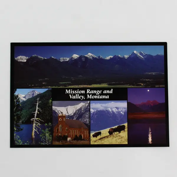 Lot Of 3 Vintage Montana Scenic Postcards Mission Range Heaven's Peak