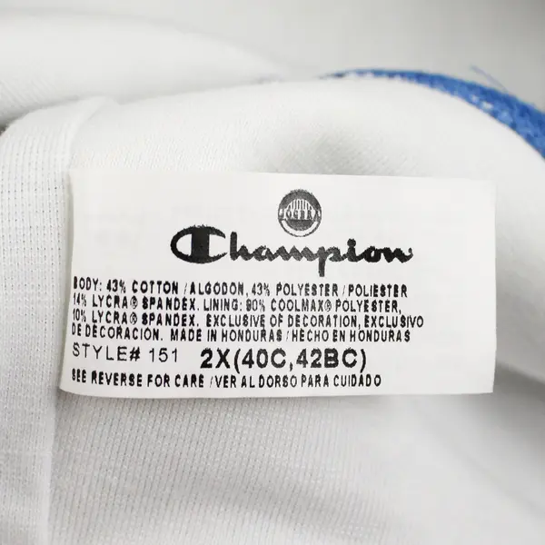 NWOT Champion Women's 2X Blue Tie Dye Moderate Support Racerback Sports Bra