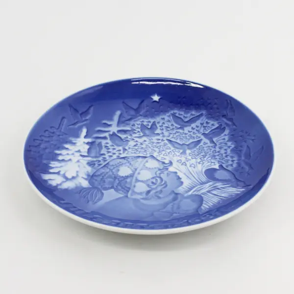 1981 Bing & Grondahl Jule Aften 'Christmas Peace 7 in Collector Plate