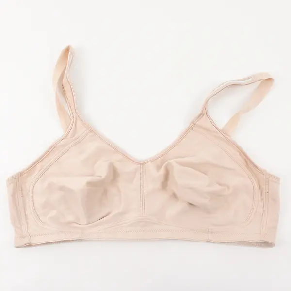 Lot of 2 Vanity Fair Women's 42C Beige Unlined/Unpadded Back Smoothing Bras