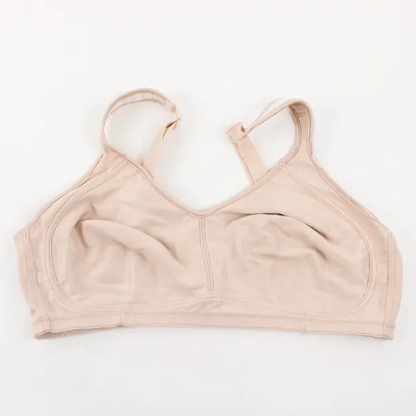 Lot of 2 Vanity Fair Women's 42C Beige Unlined/Unpadded Back Smoothing Bras