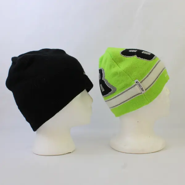 Lot of 2 NASCAR Beanies #88 Dale Jr & #5 Kasey Kahne Racing Beanies