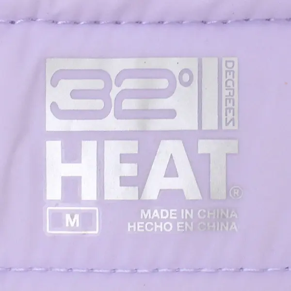 32 Degrees Heat Dog Puffer Vest Jacket Pink Size M Medium Insulated