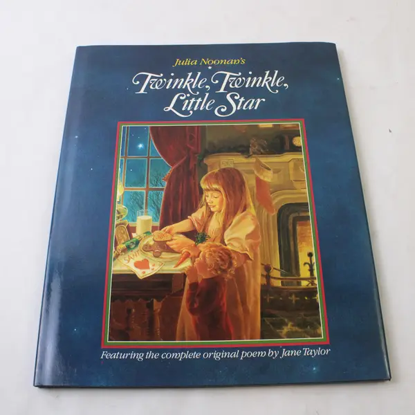 Twinkle Twinkle Little Star Jane Taylor Illustrated Julia Noonan 1992 HC DJ Good