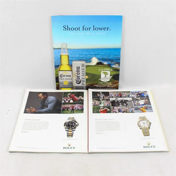 Lot of 3 Golf Magazines June July & August 2019 Issues Good Condition