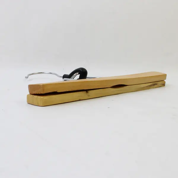 Lot Of 5 Wood Clamp Pants/Skirt Hangers