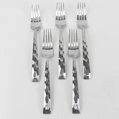 Set of 5 Hampton Carnival Signature Stainless Forks