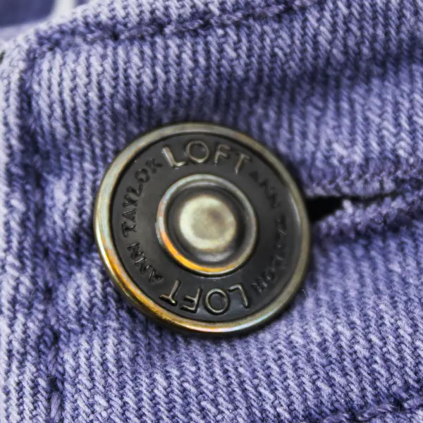 Ann Taylor LOFT Women's Sz. 12 Lavender Curvy Skinny Denim Jeans