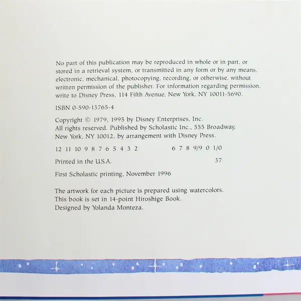 Disney's The Small One by Alex Walsh 1996 Hardcover Illustrated Good 