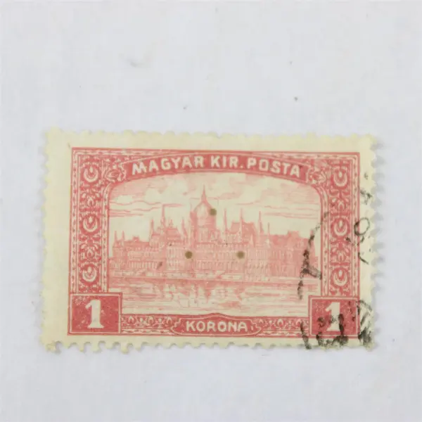Lot Of 8 Hungary Parliament Building 1/2/2.5/3/5/10/15/30 Krona Used Stamps  