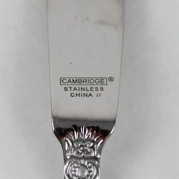 Lot of 3  Cambridge Renaissance Stainless 2 Butter Knives & A Teaspoon