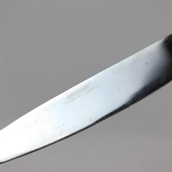 Set of 3 Cambridge Renaissance Stainless Modern Solid Knives