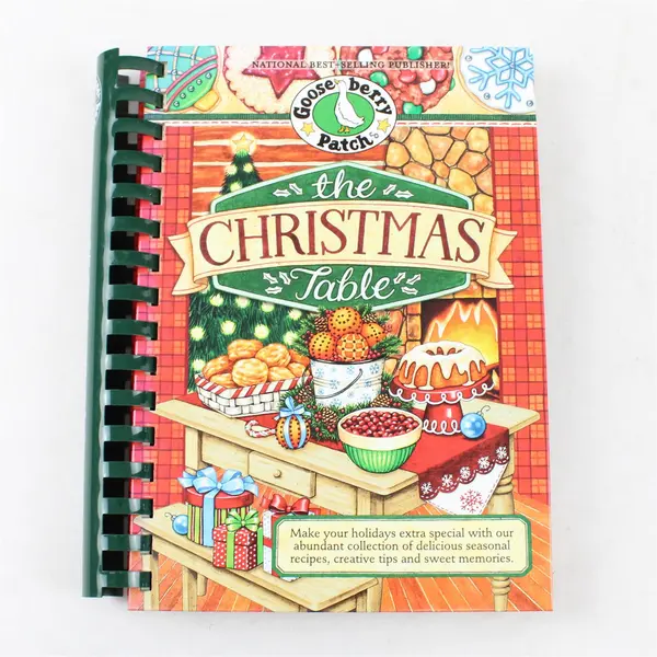 The Christmas Table Pub by Gooseberry Patch 2012 Spiral Bound HC VG 1st Printing