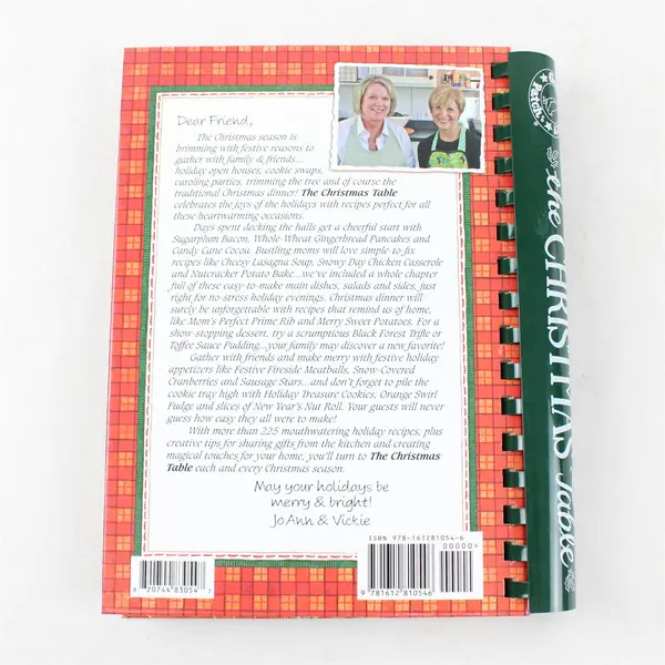 The Christmas Table Pub by Gooseberry Patch 2012 Spiral Bound HC VG 1st Printing