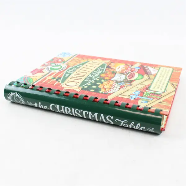 The Christmas Table Pub by Gooseberry Patch 2012 Spiral Bound HC VG 1st Printing