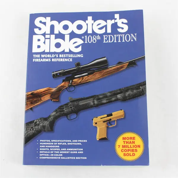 Shooter's Bible 108th Edition Bestselling Firearms Reference 2016 Paperback Good