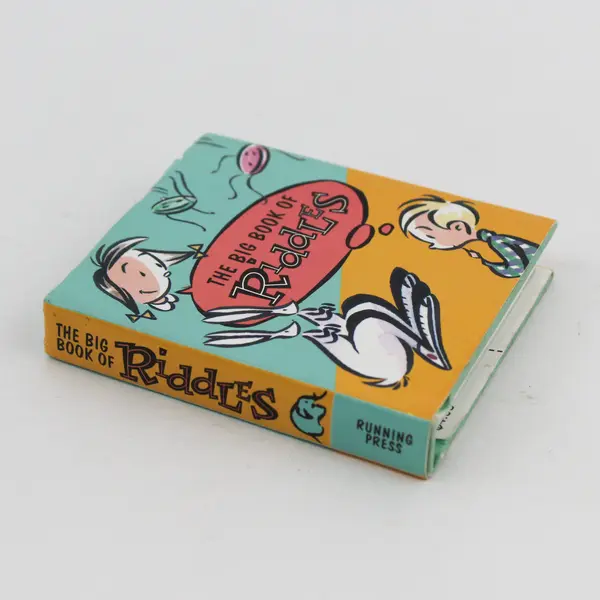 Big Book of Riddles by Running Press Staff 1994 Mini Hardcover