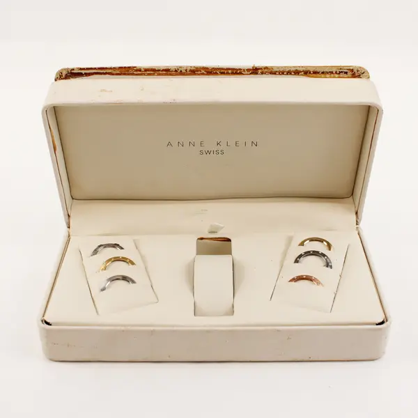 Anne Klein Swiss Women's Interchangeable Wristwatch Bezel Set No Watch