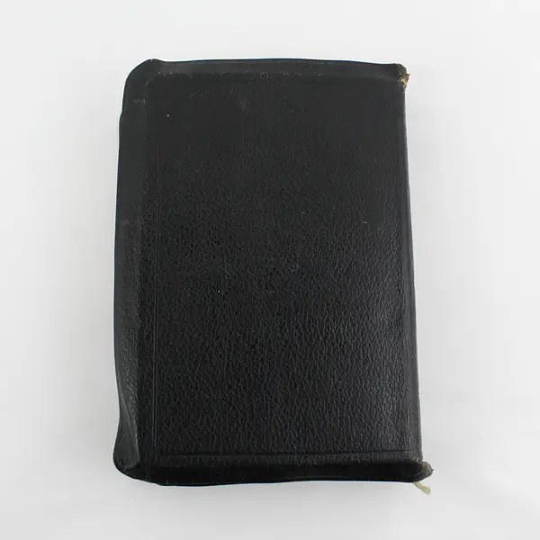 Hertel Improved Blue Ribbon Holy Bible Cyclopedic Indexed 1948 Antique Leather