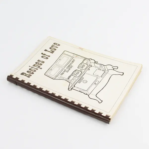 Recipes of  Love Foster Grandparents Seniors of Fresno CA Cookbook Spiral Bound