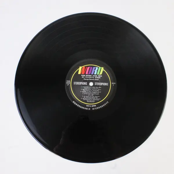 George Beverly Shea  "My Favorite Songs" 12" Vinyl Records