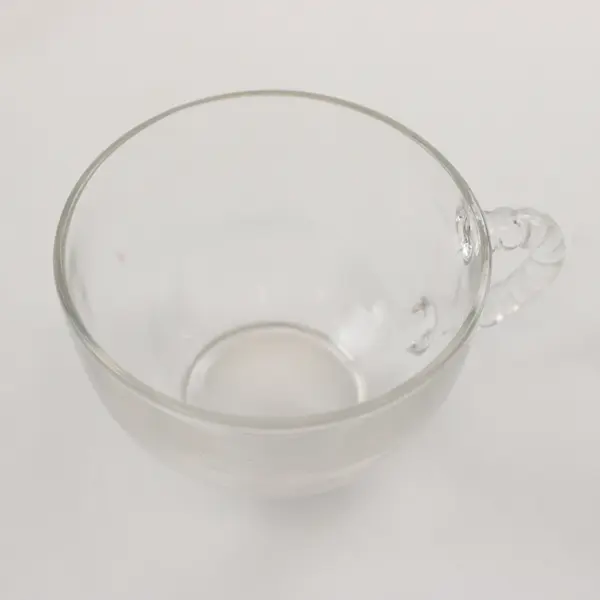 Set Of 7 Federal Glass Company Homestead Pattern Snack Set (4 Plates, 3 Cups)