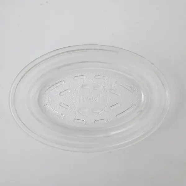Lot of 2 Small Glasbake Refrigerator Dishes Oval And Rectangular
