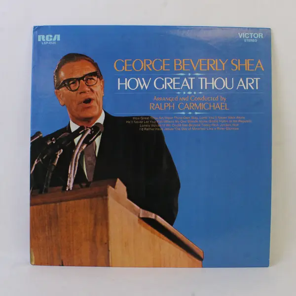 George Beverly Shea How Great Thou Art  12" Vinyl Record