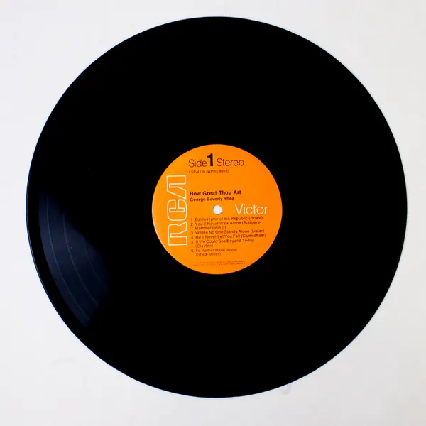 George Beverly Shea How Great Thou Art  12" Vinyl Record