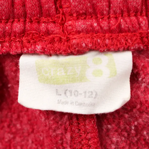 Crazy 8 Red Sweatpant Joggers Kids' Size Large 10-12