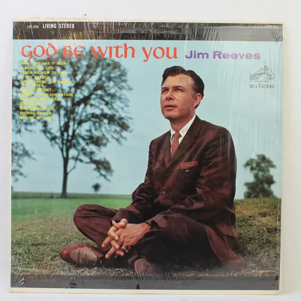 Jim Reeves God Be With You 12" Vinyl Record